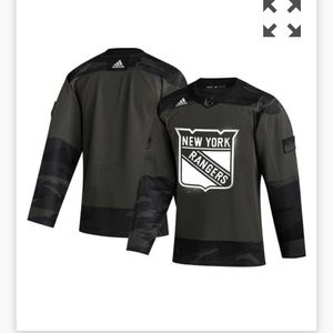 NWT New York Rangers Camo Jersey